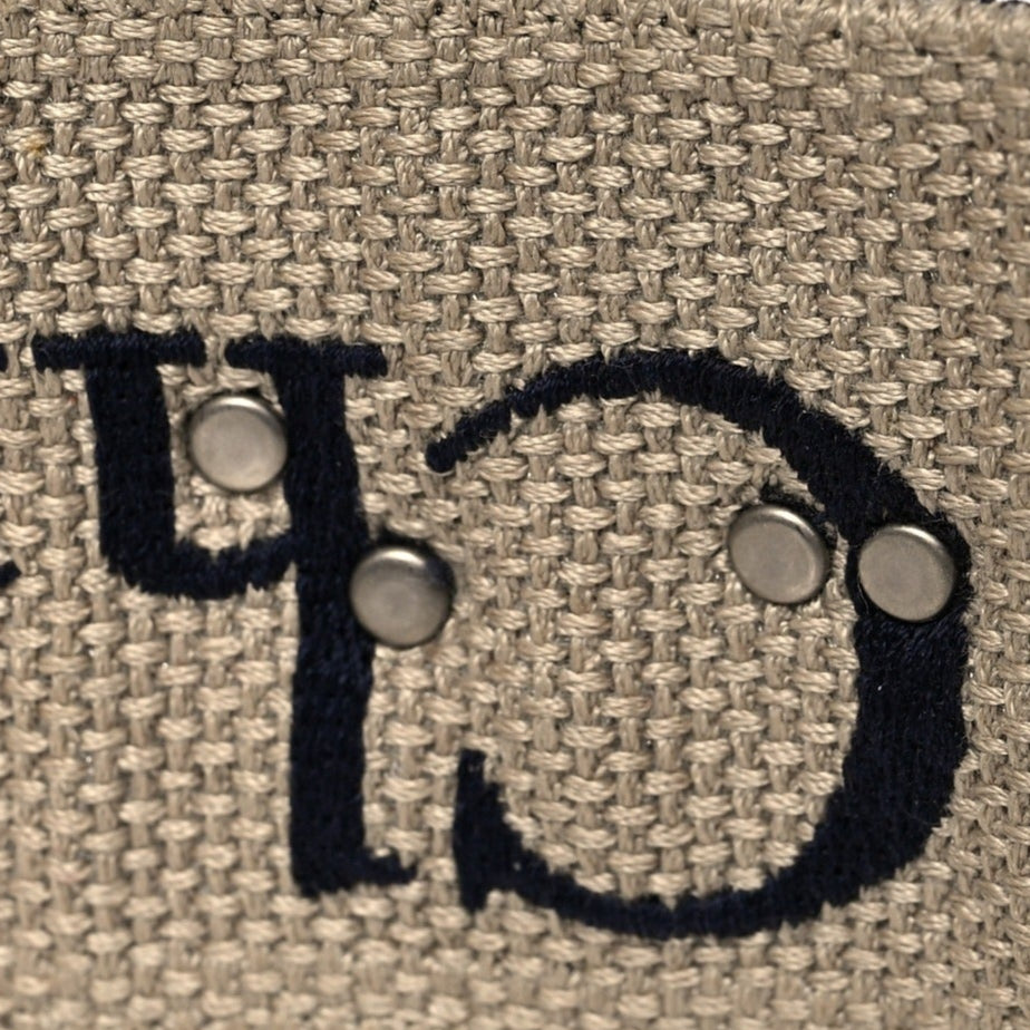 Oblique Studded Shoulder Strap Blue