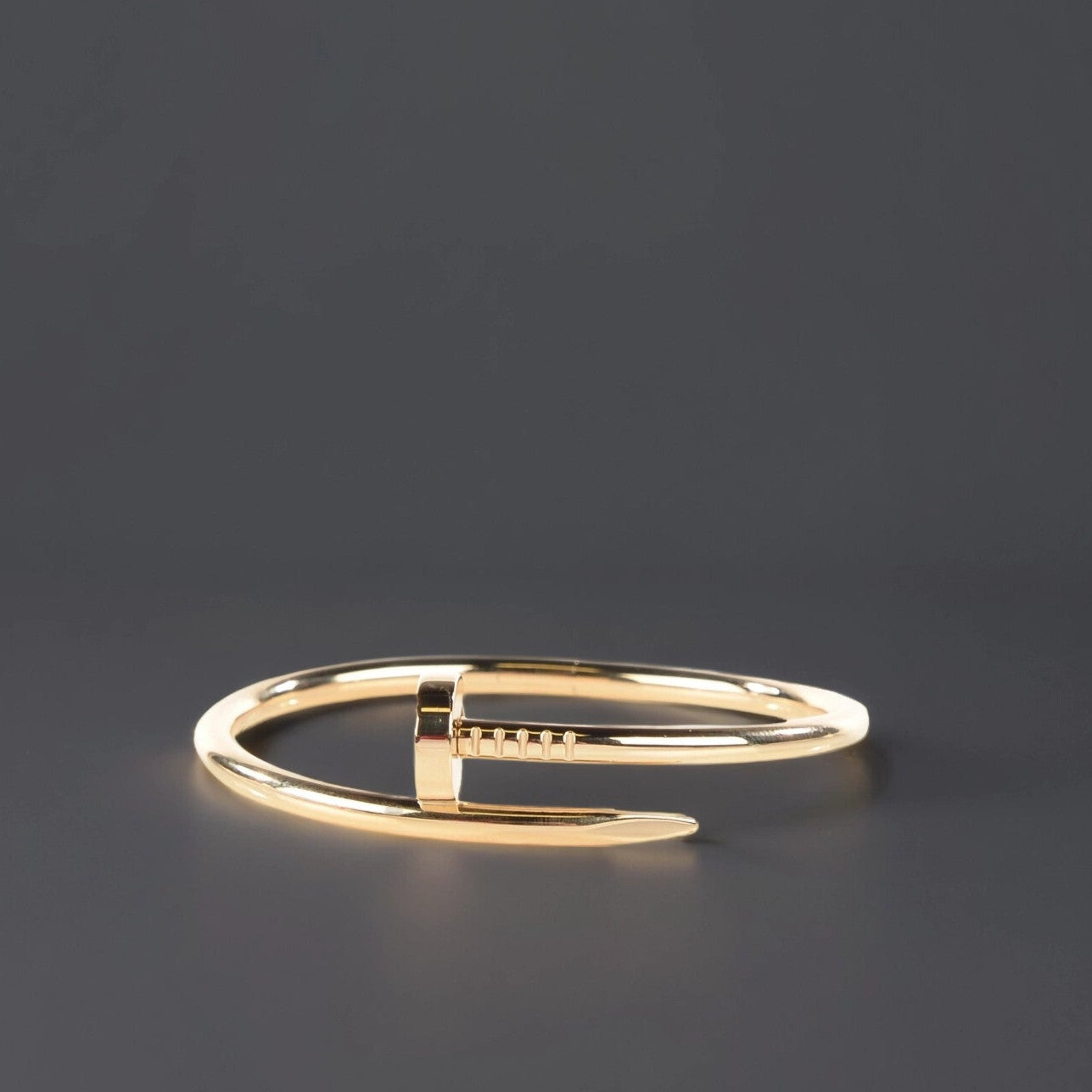 18K Yellow Gold Juste Un Clou Bracelet Size 15
