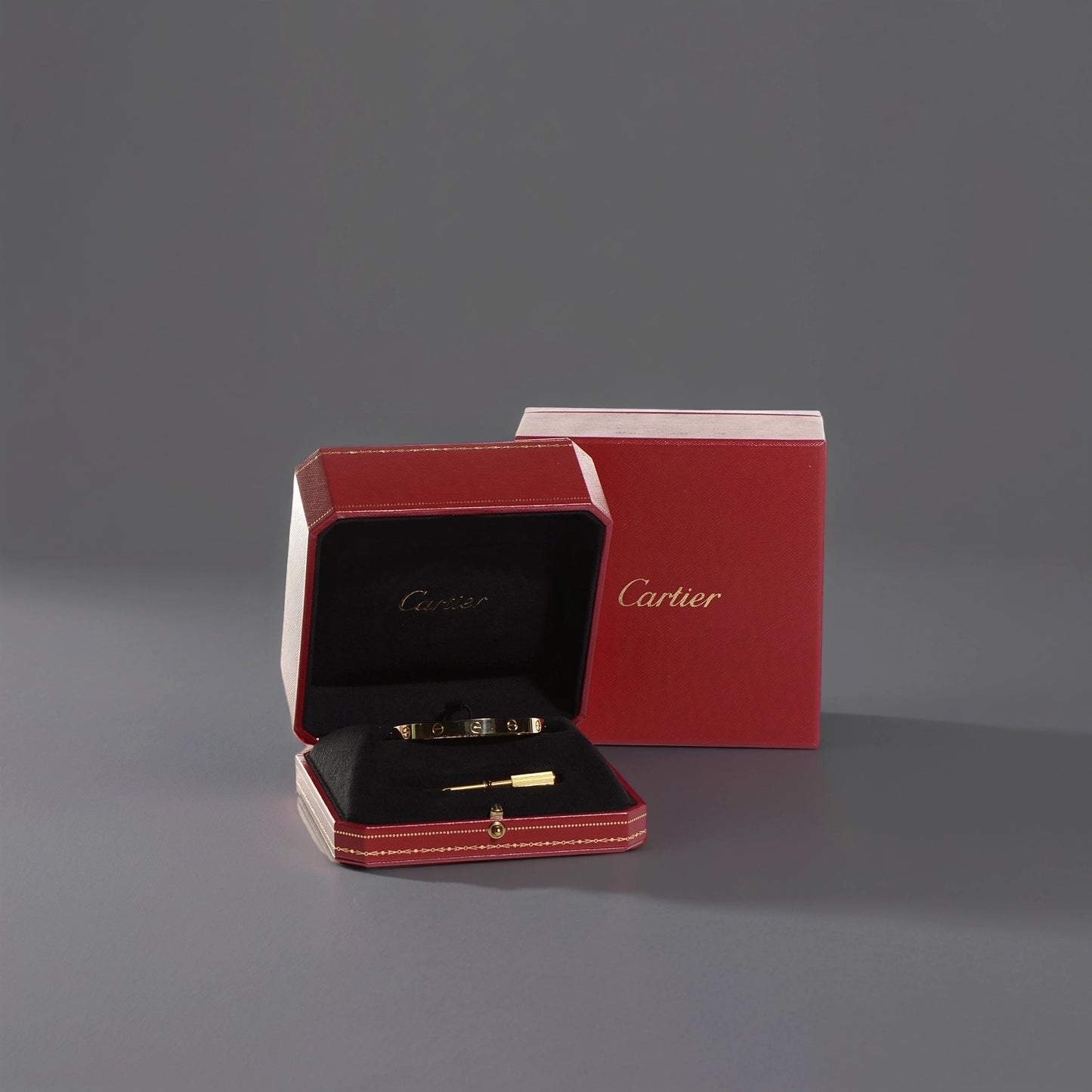 18K Yellow Gold LOVE Bracelet 17