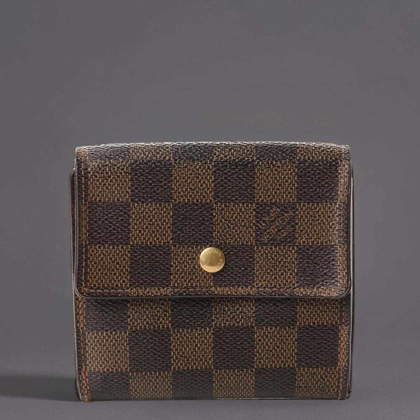 Damier Ebene Elise Wallet