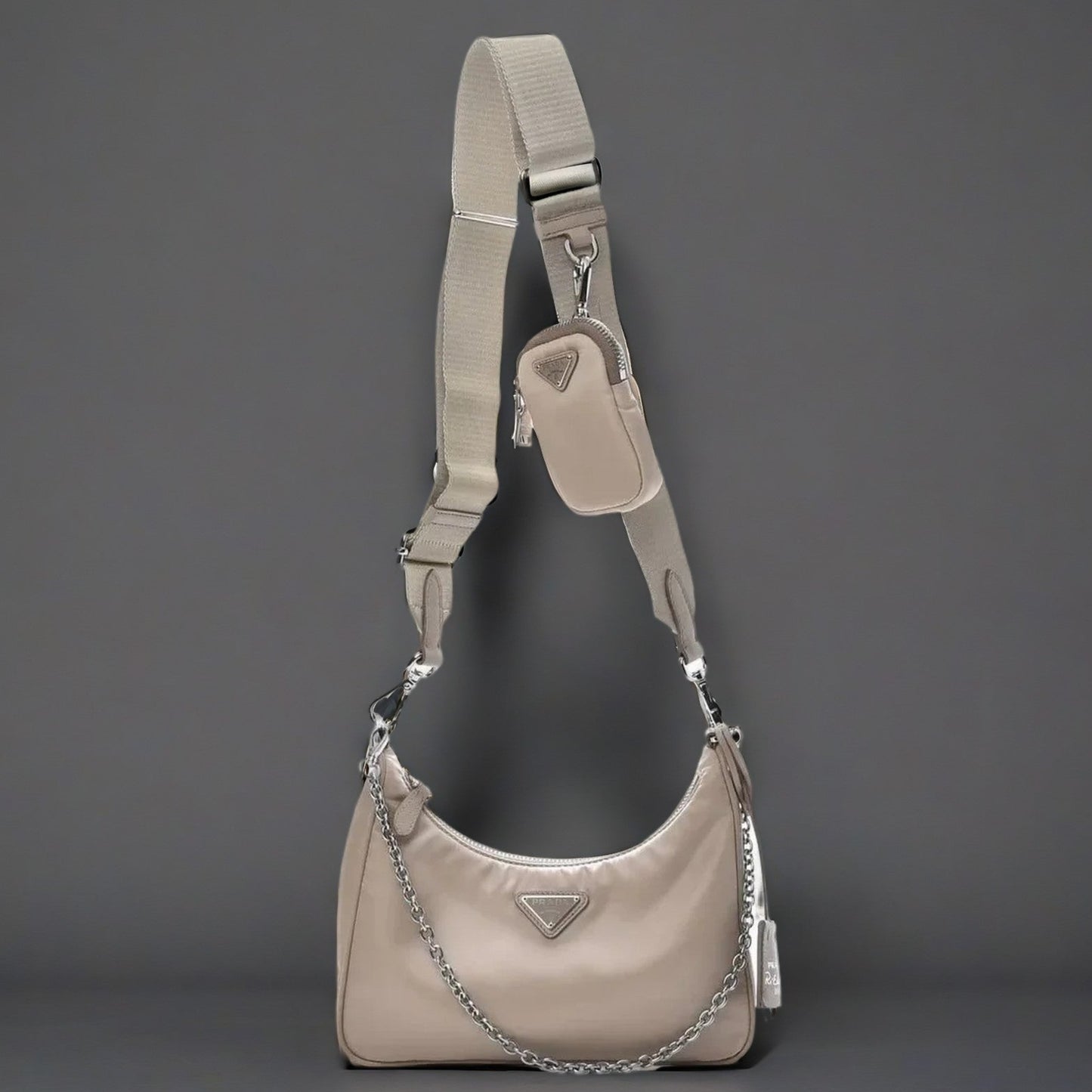 Nylon Re-Edition 2005 Shoulder Bag Cammeo