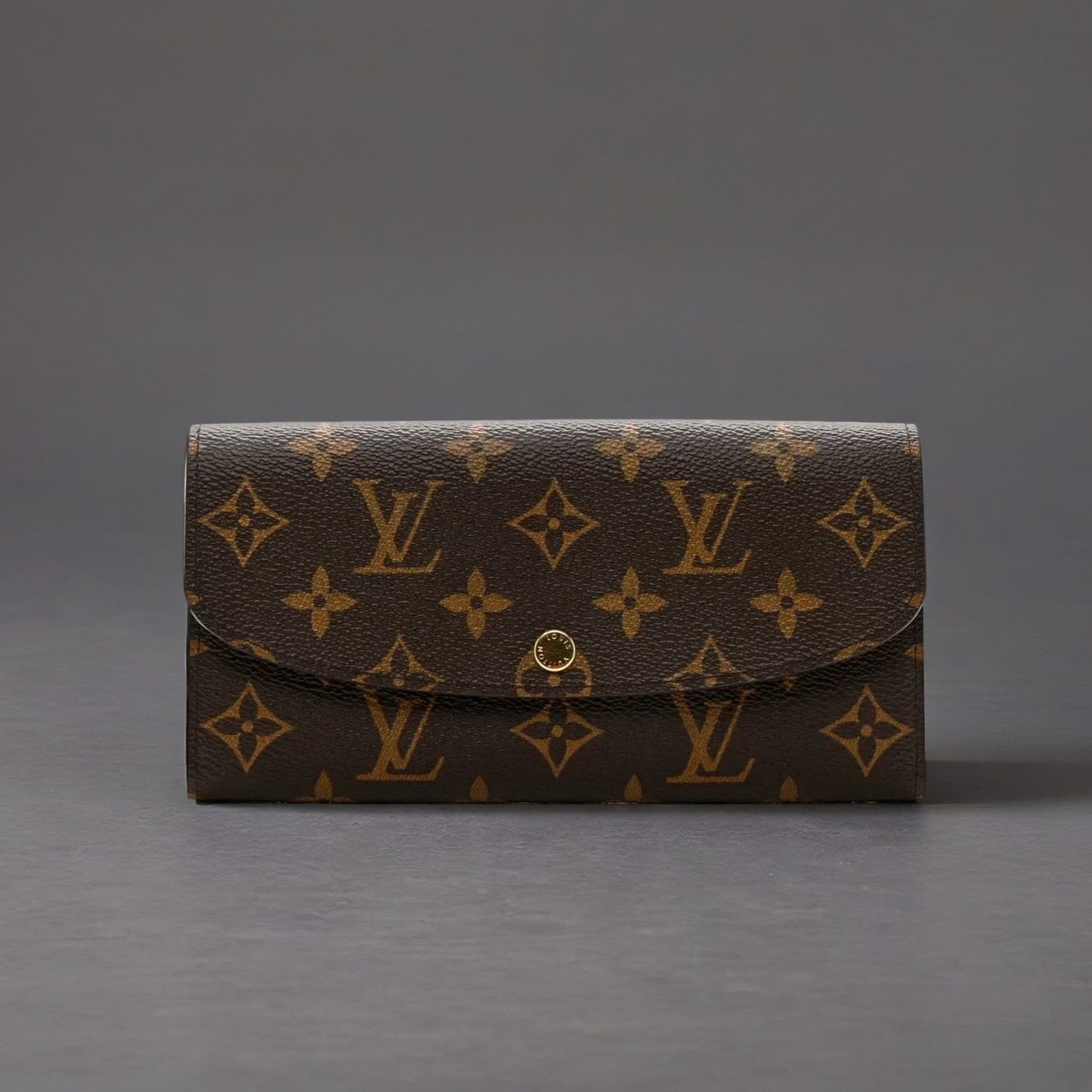 Monogram Emilie Wallet Fuchsia