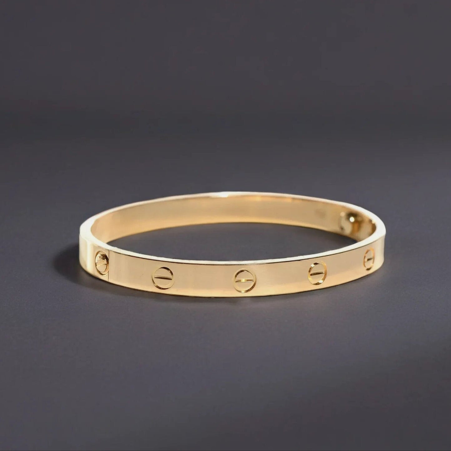 18K Yellow Gold LOVE Bracelet 17
