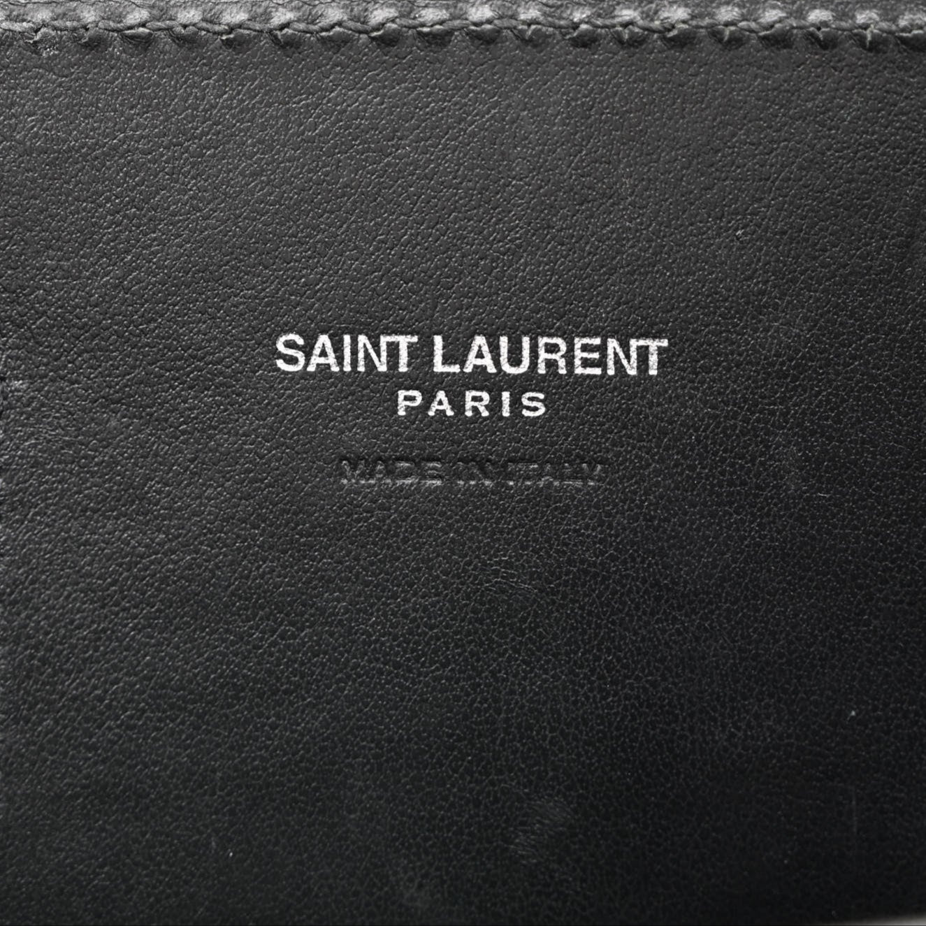 Calfskin Crocodile Embossed Nano Sac De Jour Black