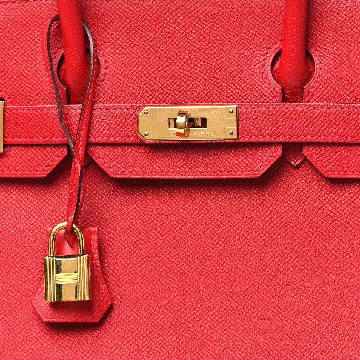 Epsom BIRKIN 30 Rouge Casaque