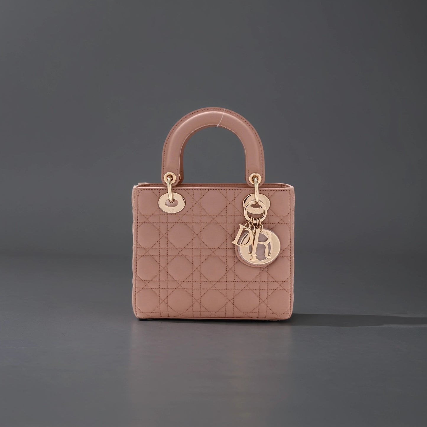 Lambskin Cannage Small My ABC Dior Lady Dior Blush