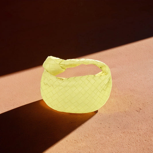 Nappa Intrecciato Mini Jodie Lantern