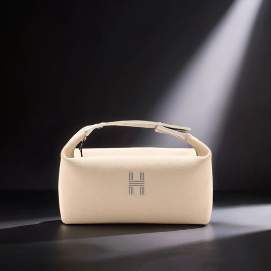 Canvas Small Bride-A-Brac Pouch Natural