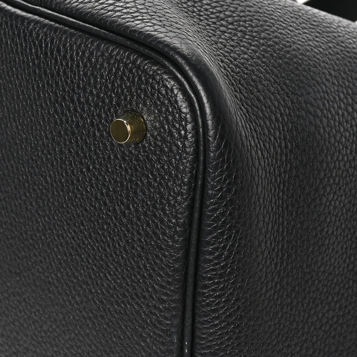 Taurillon Clemence Picotin Lock 22 MM Black