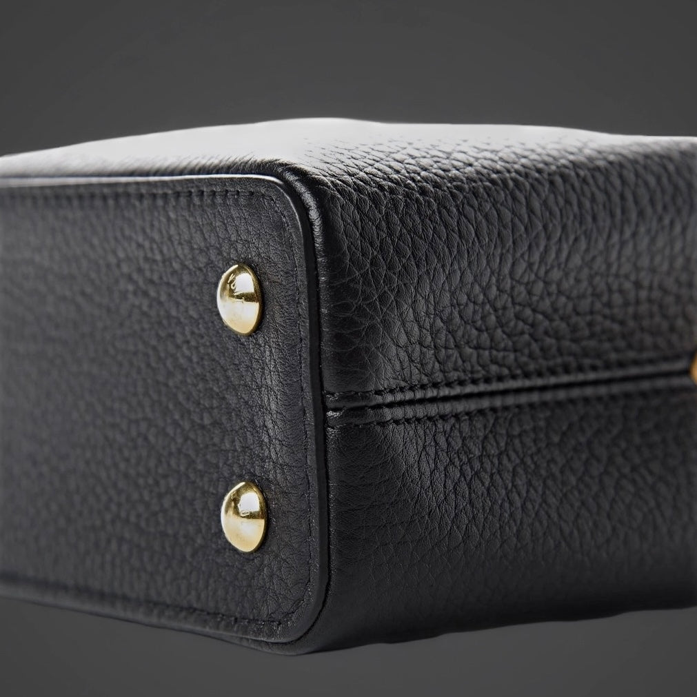 Taurillon Capucines Mini Black