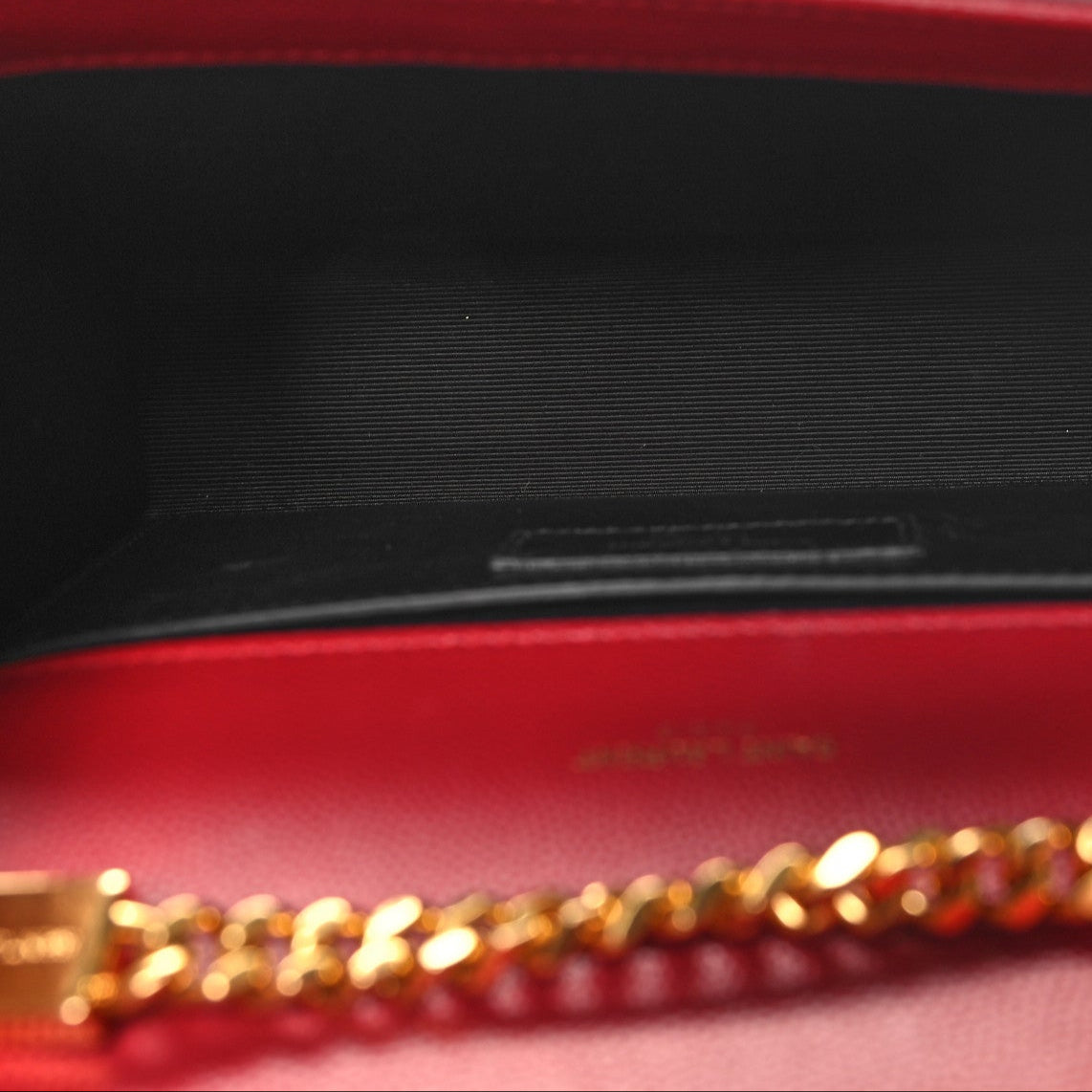 Grain De Poudre Small Monogram Kate Satchel Red