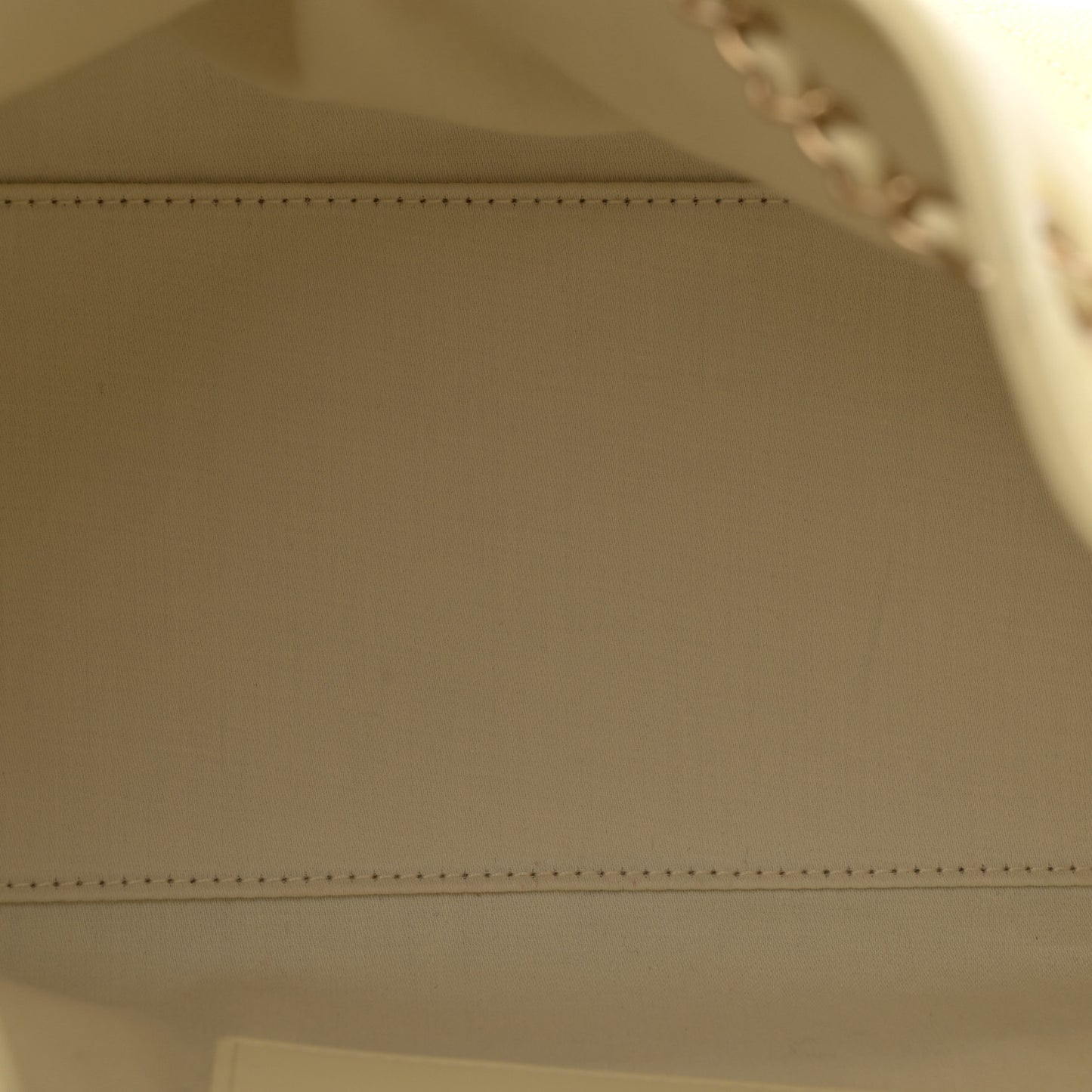 Caviar Quilted Small Chanel 25 Handbag Light Yellow