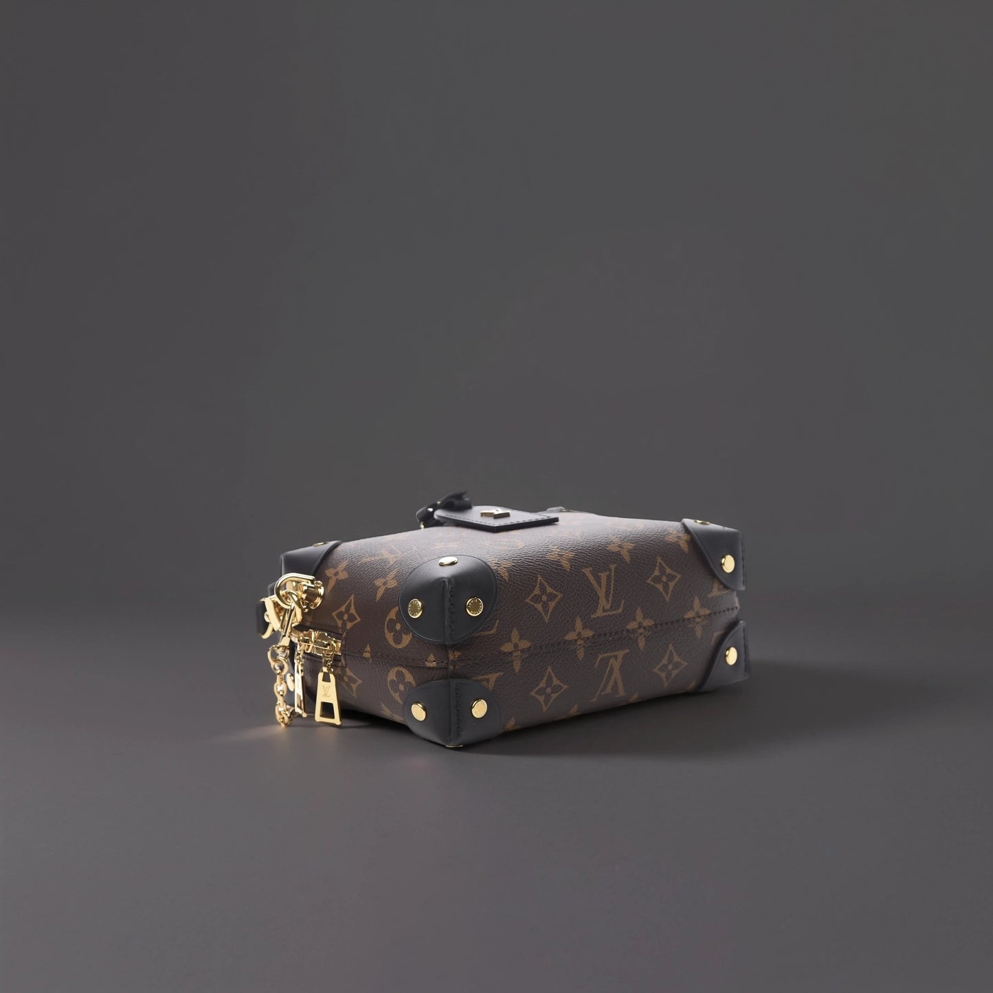 Monogram Petite Malle Souple Black