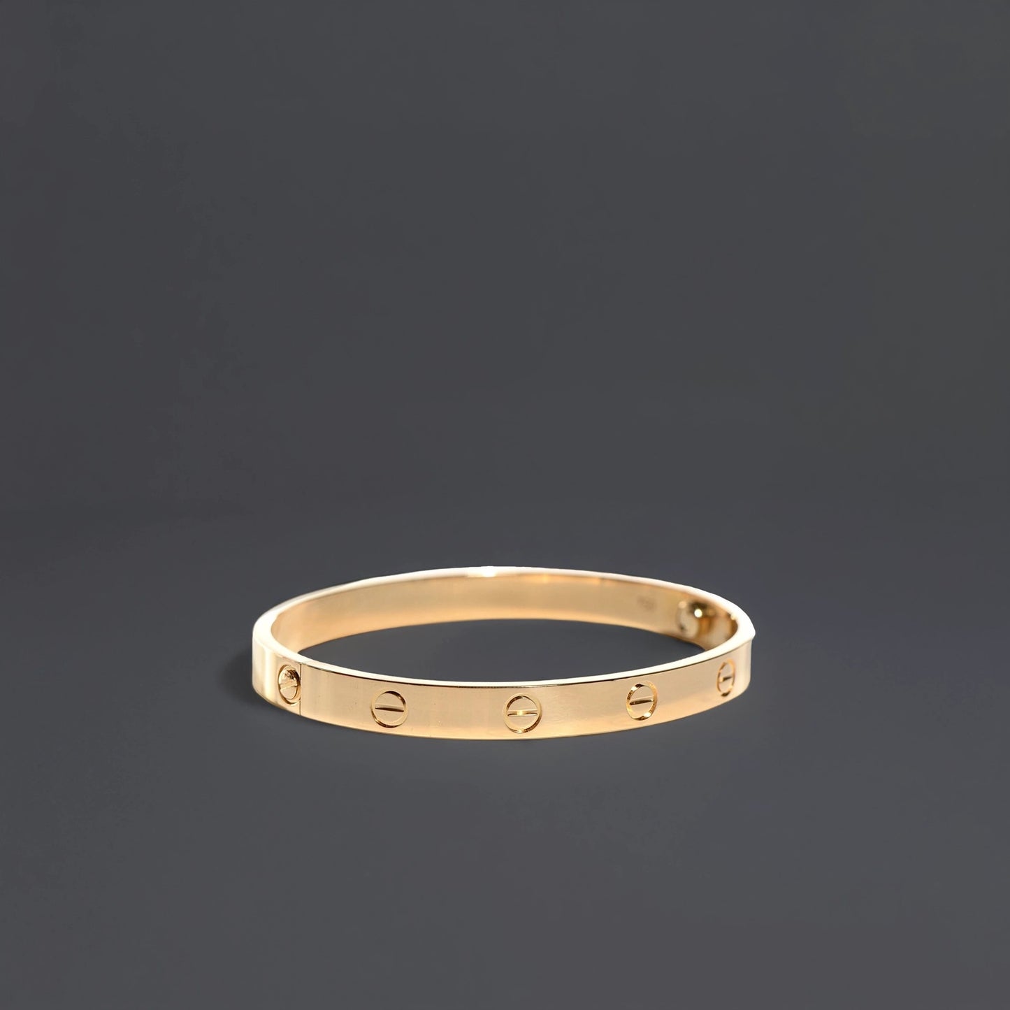 18K Yellow Gold LOVE Bracelet 17