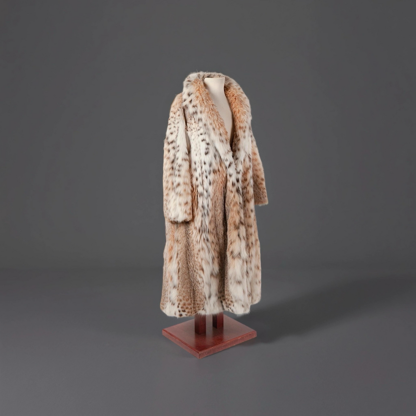 Lynx Fur Oversized Coat