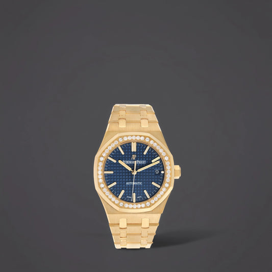 Audemars Piguet Royal Oak 37mm Yellow Gold Mens Watch