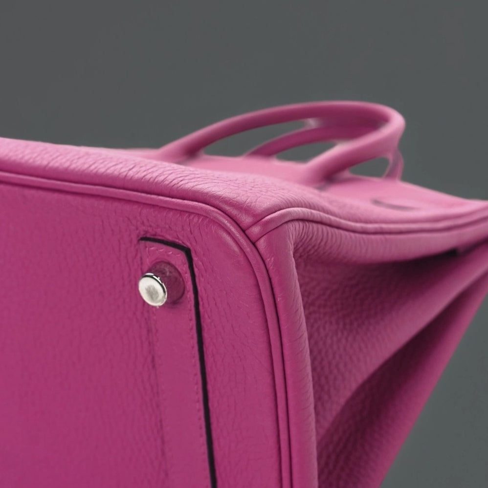 Togo Birkin 25 Rose Pourpre