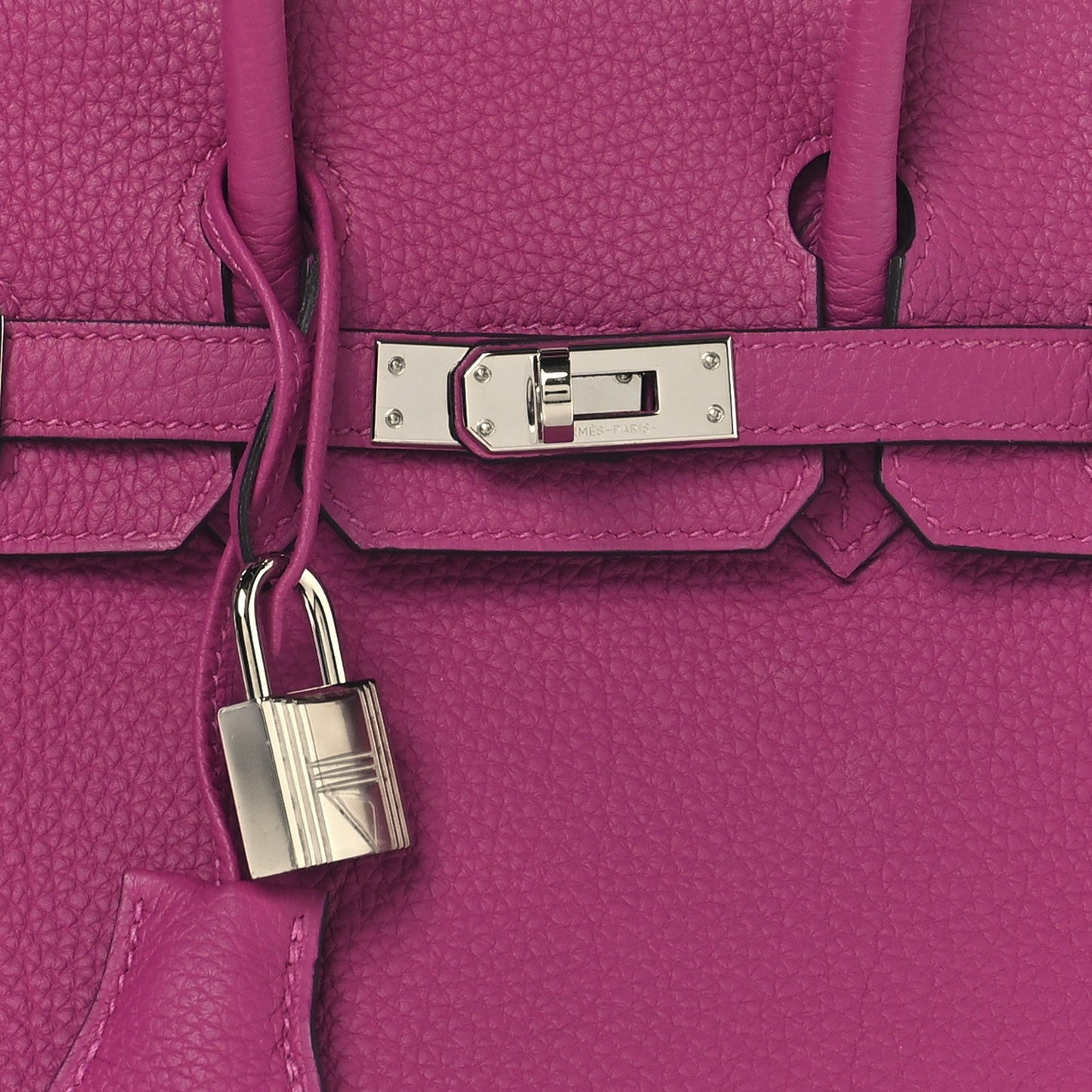 Togo Birkin 25 Rose Pourpre