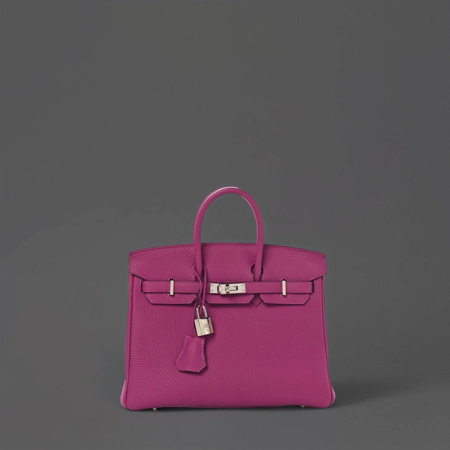 Togo Birkin 25 Rose Pourpre