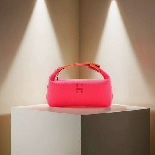 Canvas Small Bride-A-Brac Pouch Hibiscus