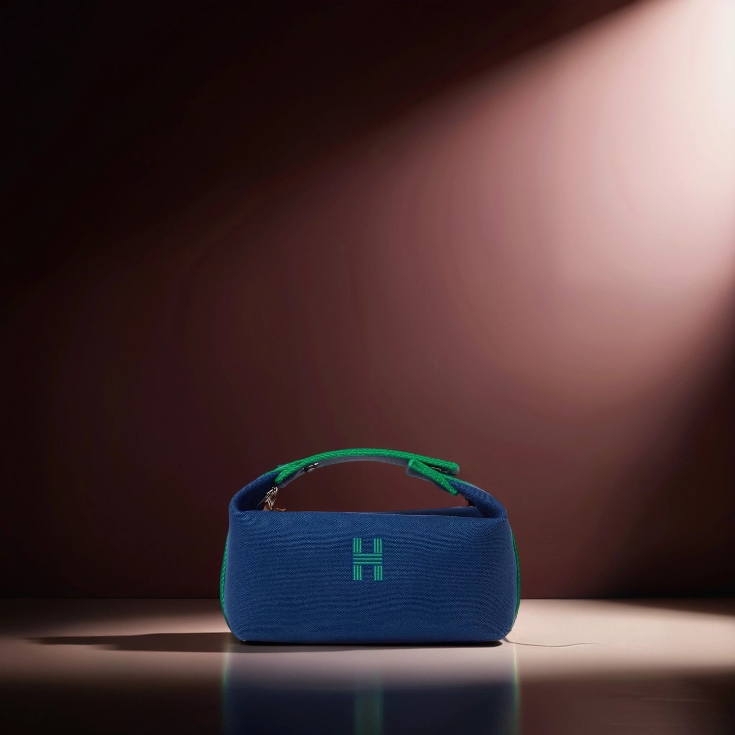 Canvas Small Bride-A-Brac Pouch Marine