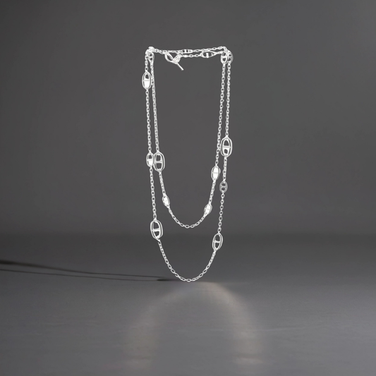 Sterling Silver Farandole Necklace 120