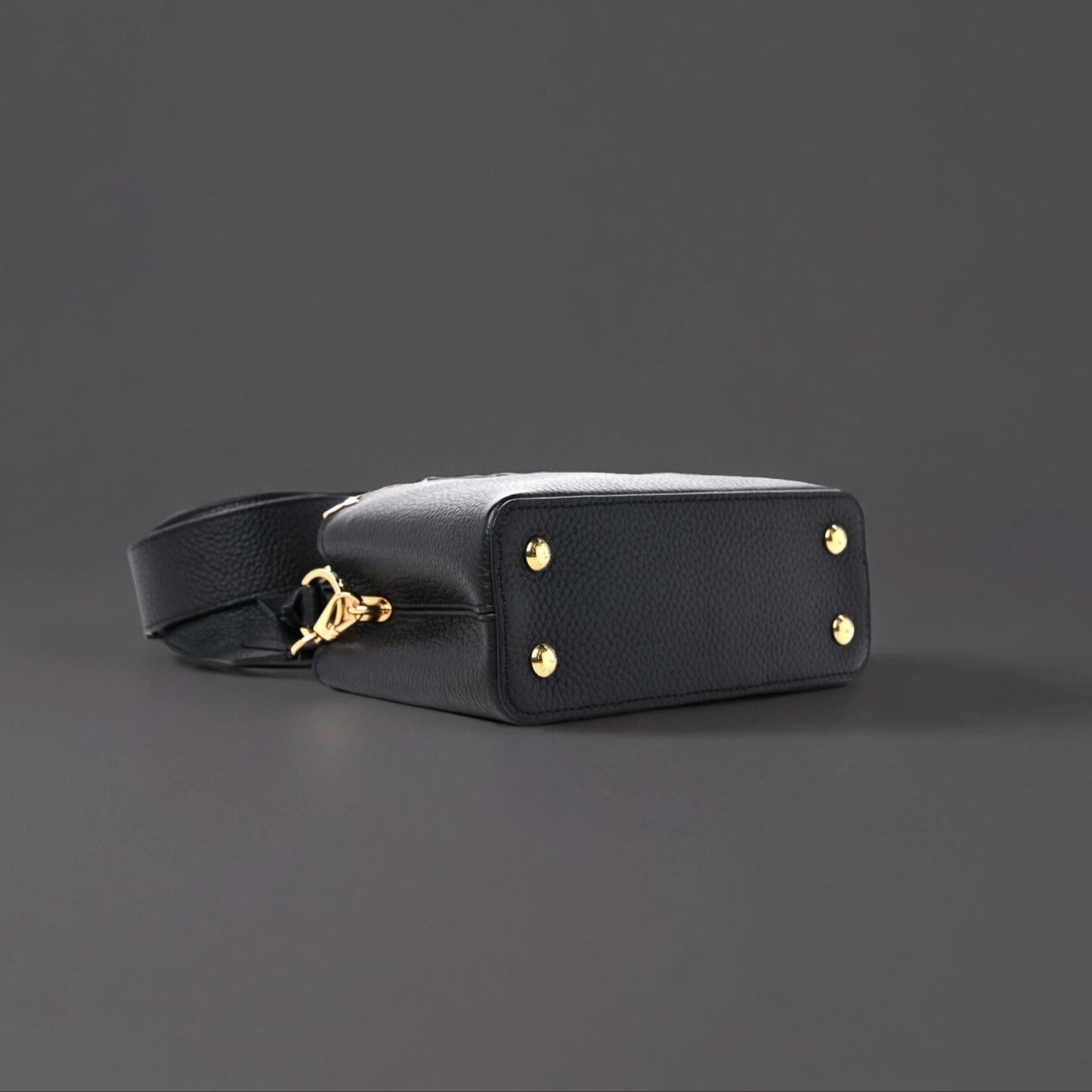 Taurillon Embellished Flower Crown Capucines Mini Black