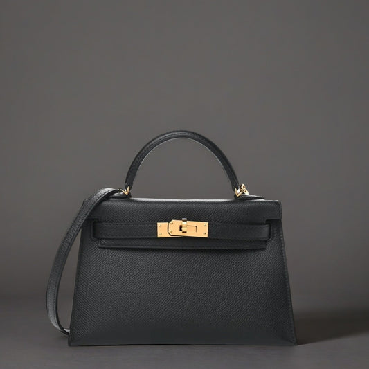 Epsom Mini Kelly Sellier 20 Black