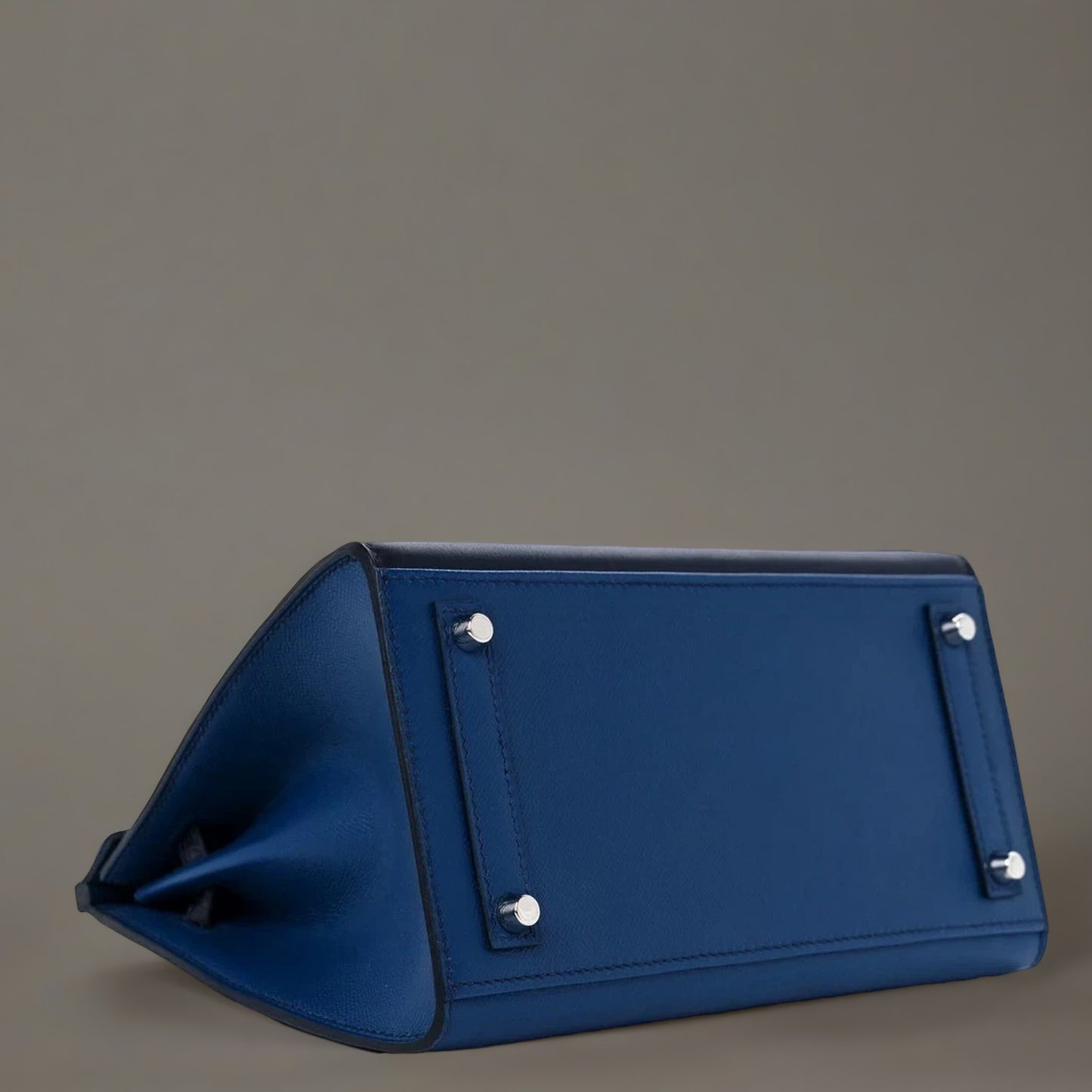 Madame Calfskin Matte Alligator Epsom Faubourg By Night Birkin Sellier 20 Deep Bleu Bleu Marine Craie