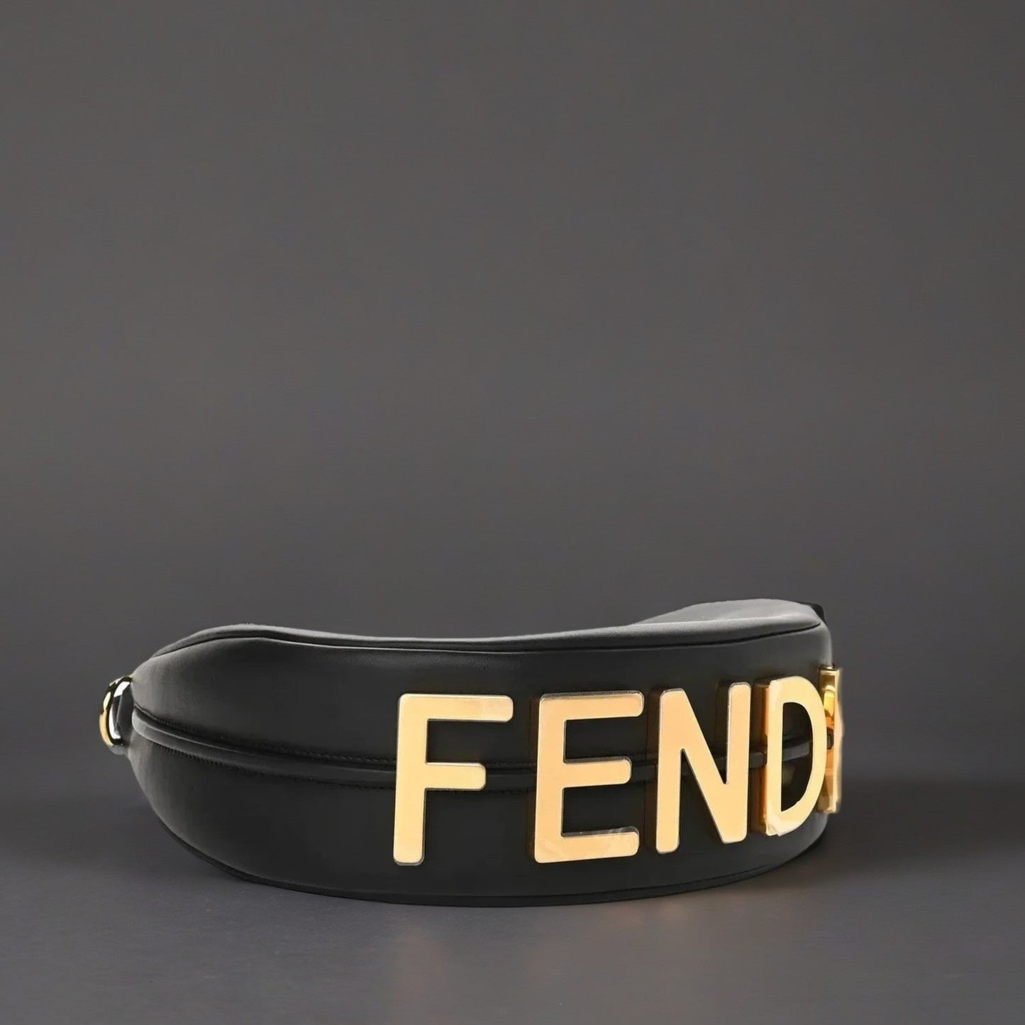 Calfskin Small Fendigraphy Bag Black