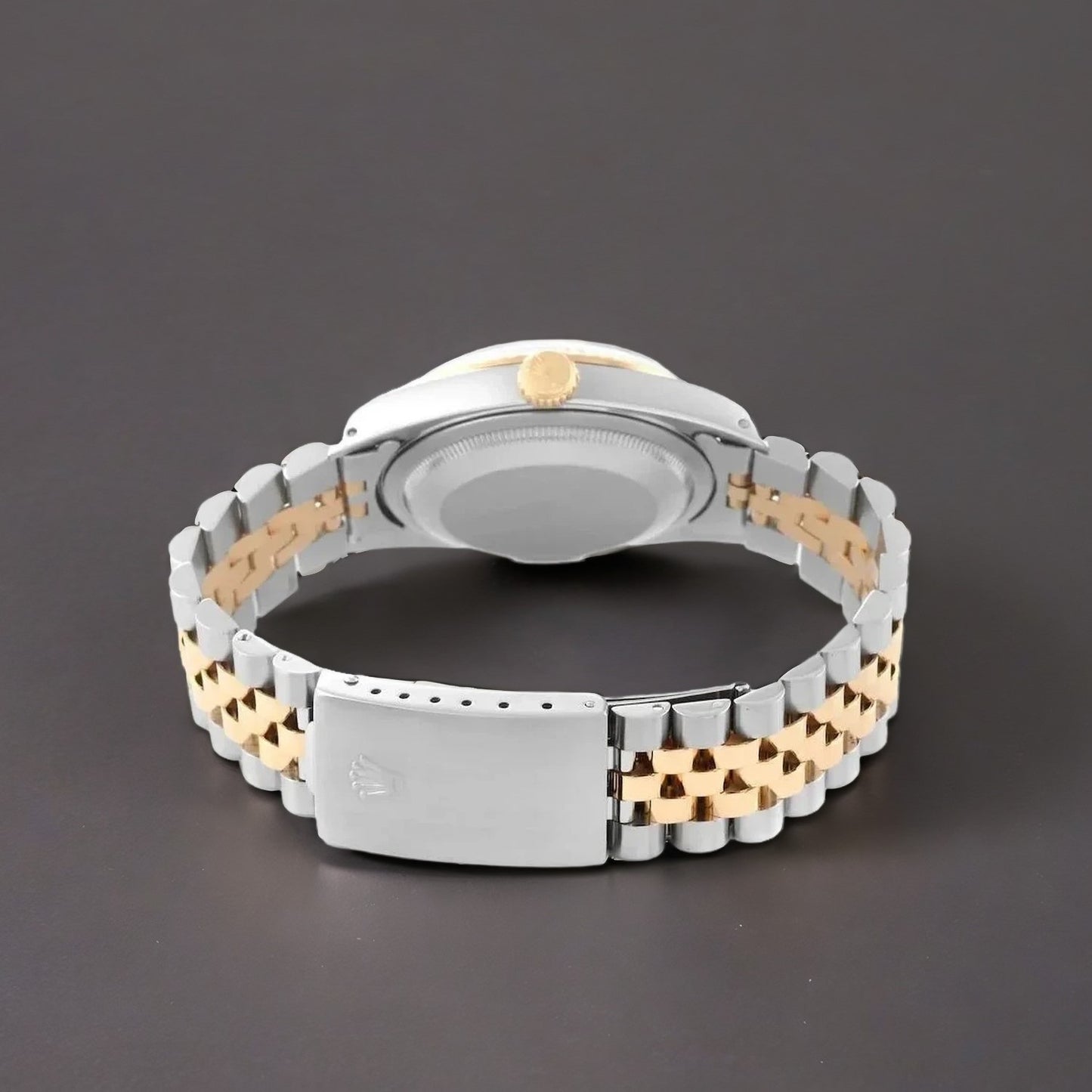 Rolex Datejust 36mm Rhodium Diamond Dial Steel Yellow Gold