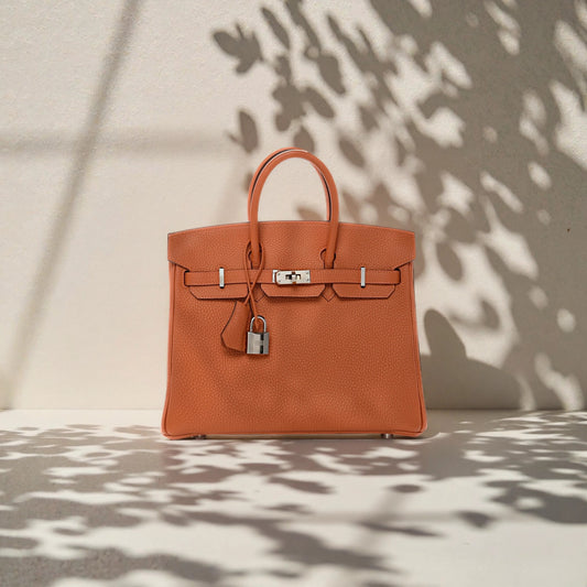 Togo Birkin 25 Orange