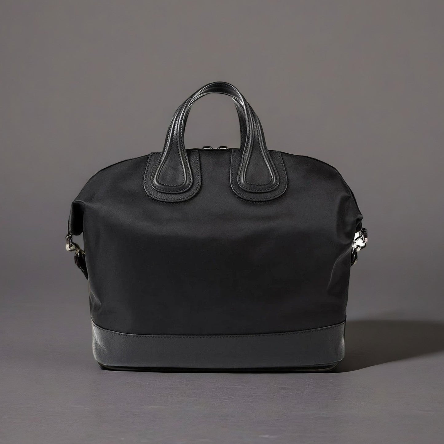 Givenchy Nightingale Small Model Handbag In Black Leather