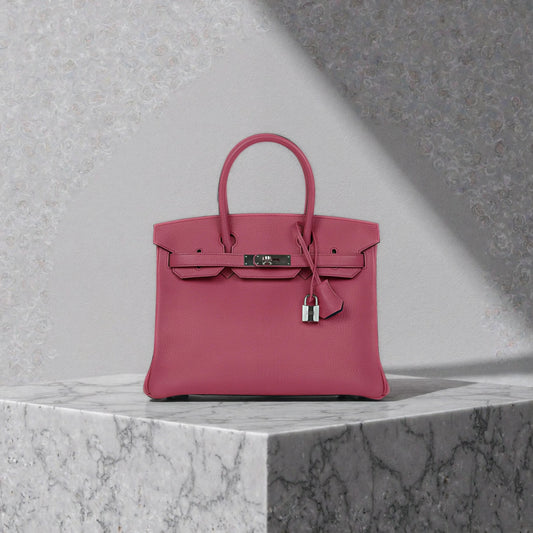Togo Birkin 30 Rose Lipstick