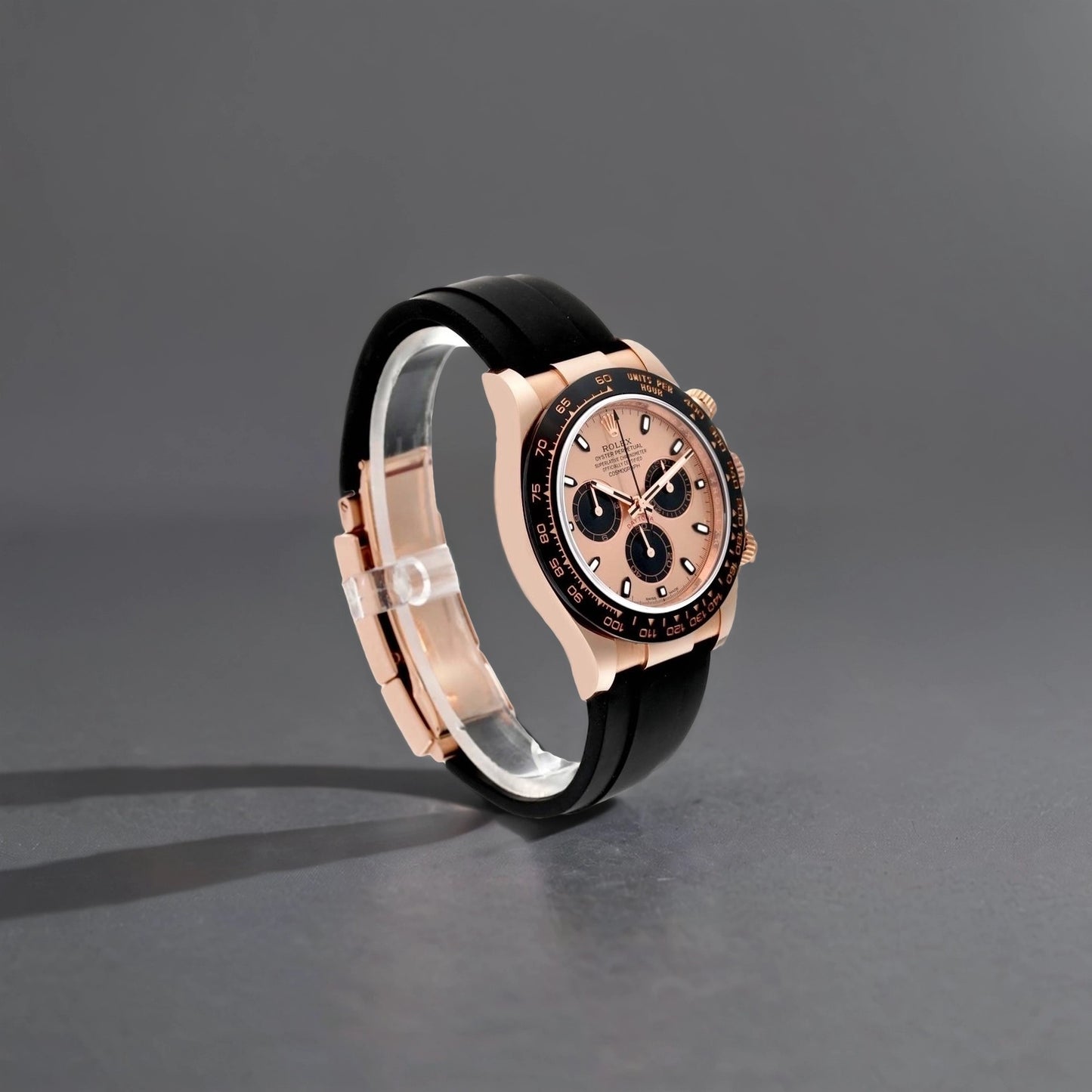 Rolex Cosmograph Daytona Dial Rose Gold Mens Watch