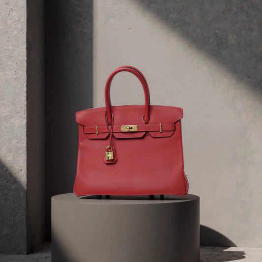 Epsom BIRKIN 30 Rouge Casaque