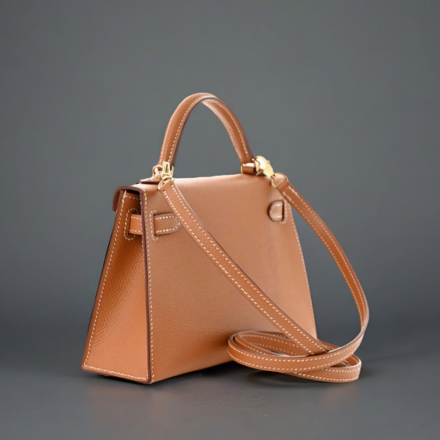 Epsom Horseshoe Mini Kelly Sellier 20 Gold