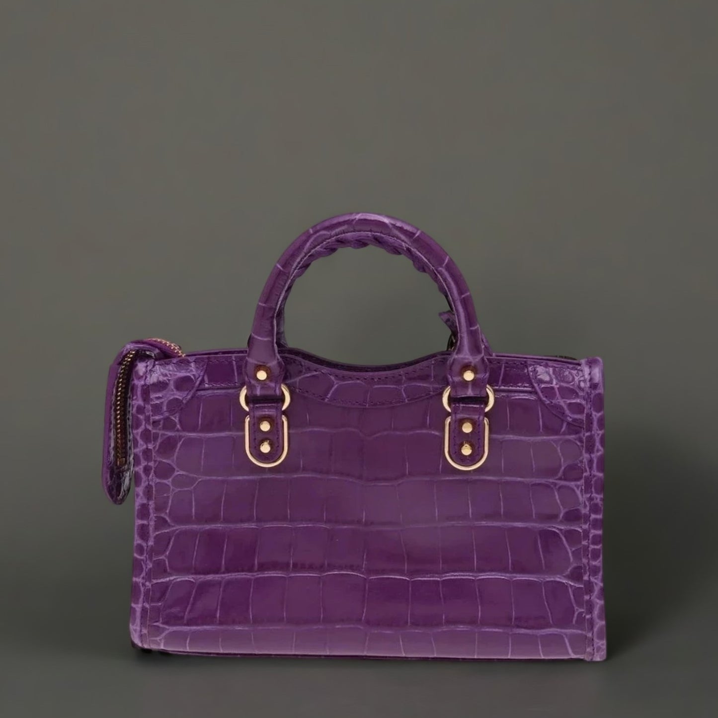 Metallic Edge Nano City Bag