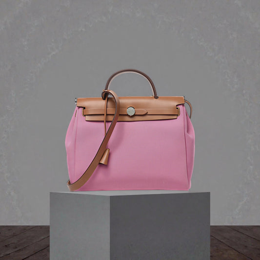 Toile Officier Vache Hunter Verso Herbag Zip PM 31 Bubblegum Rubis Naturel