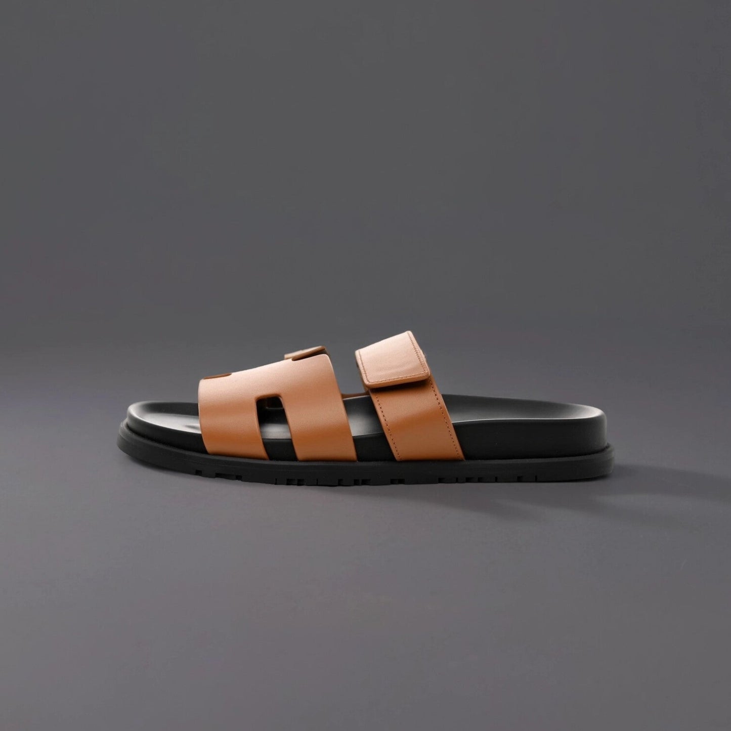 Calfskin Womens Chypre Sandals 40.5 Gold