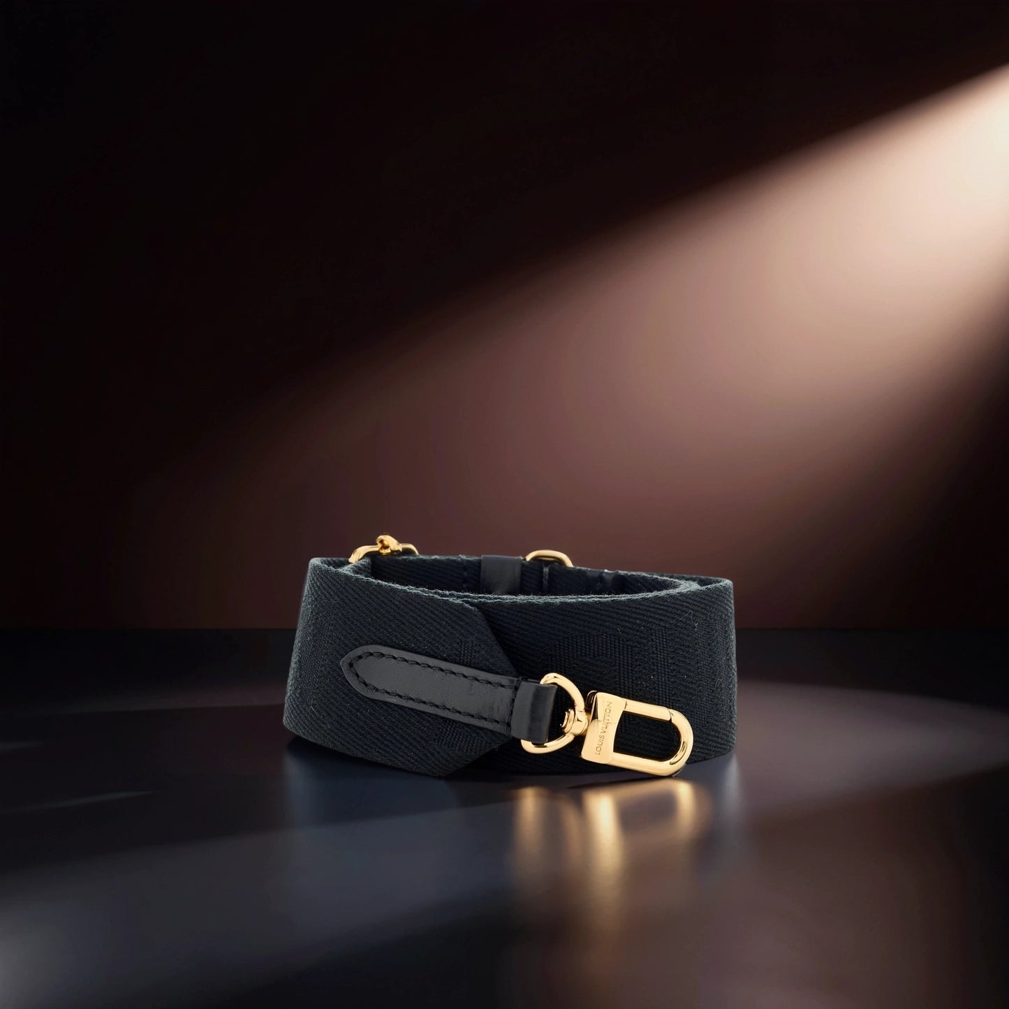 Monogram Multi Pochette Accessories Shoulder Strap Black