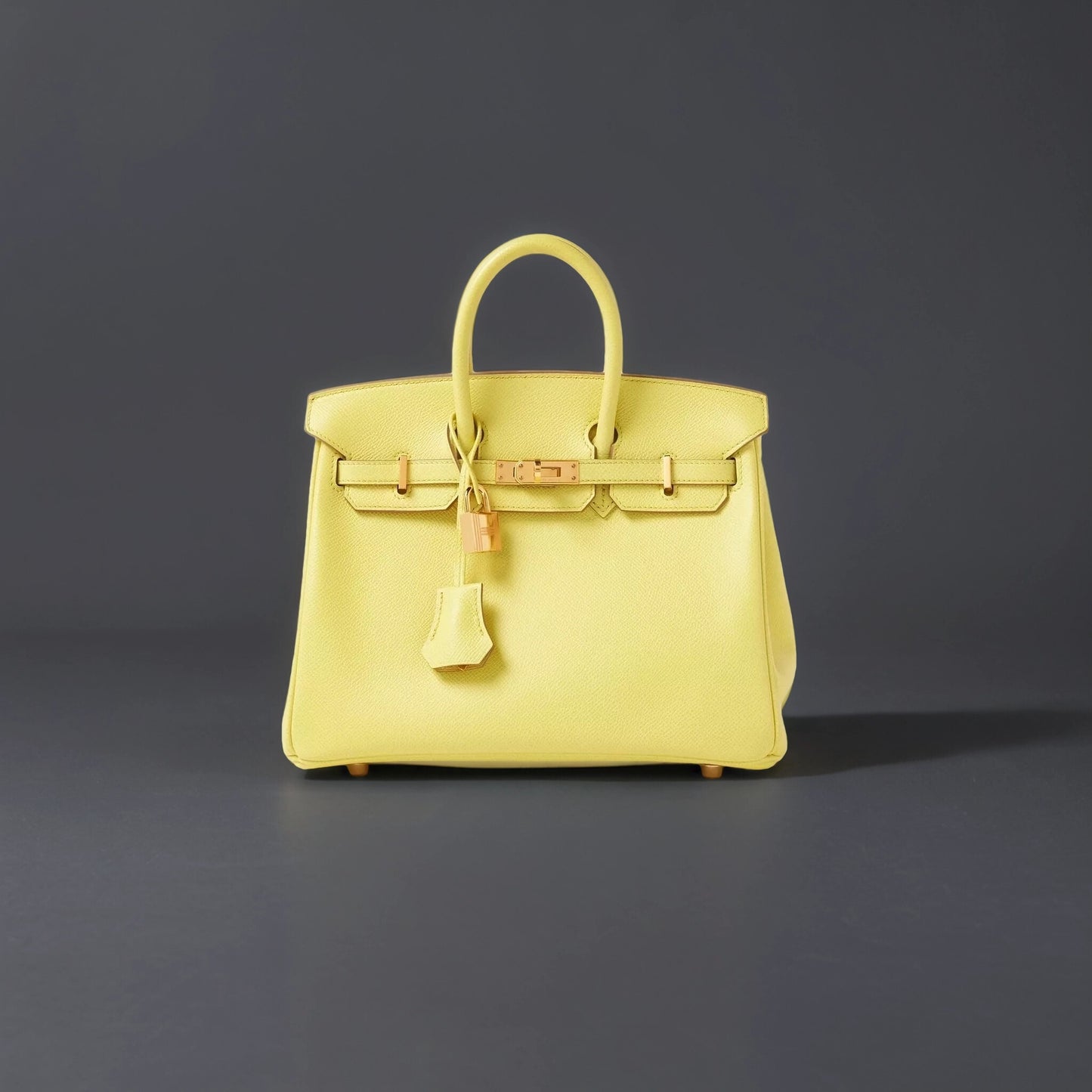 Birkin 25 yellow lime da bain