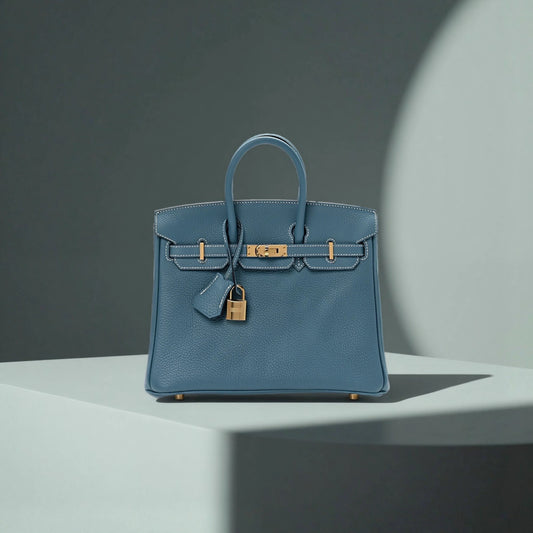 Togo Birkin 25 New Blue Jean