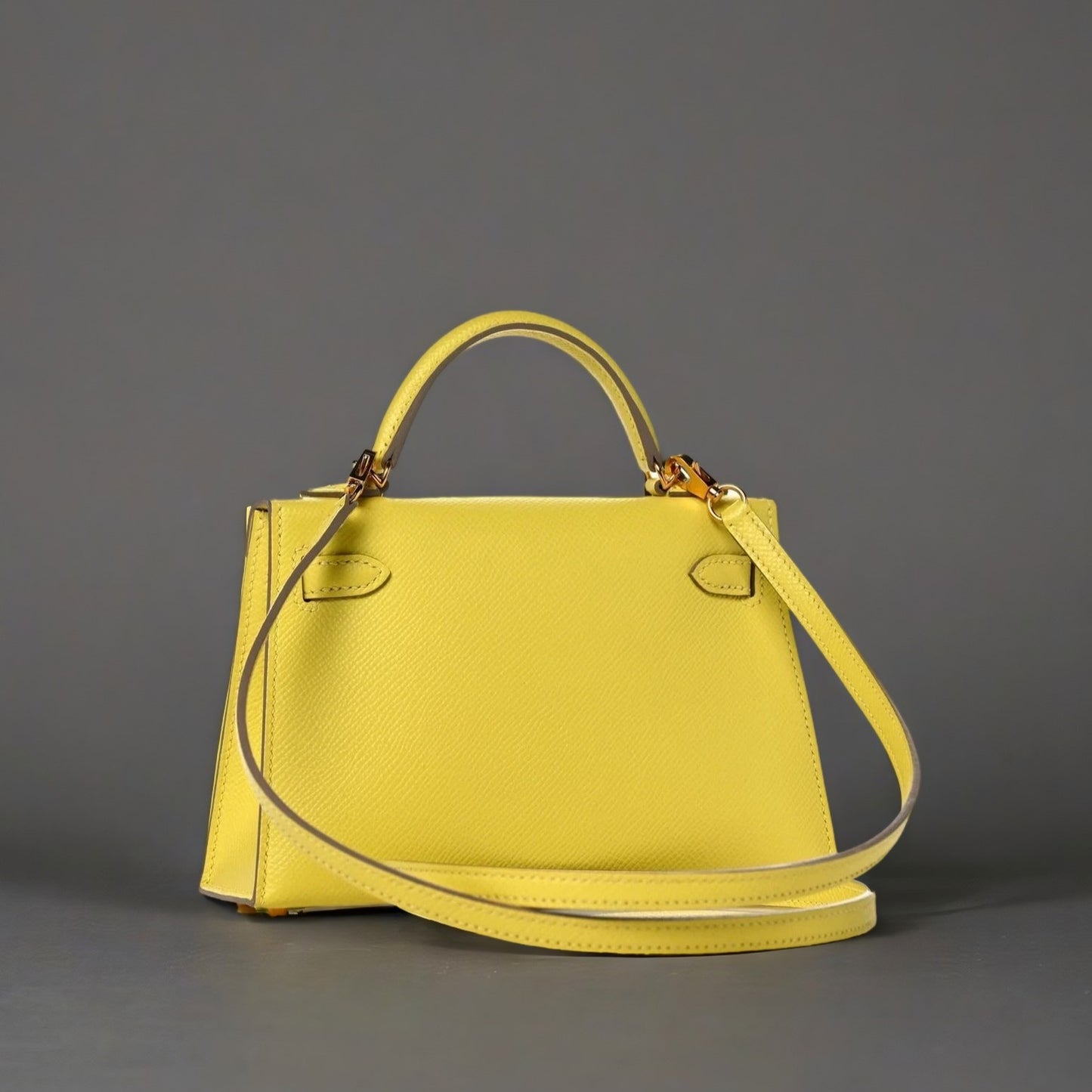 Epsom Mini Kelly Sellier 20 Lime