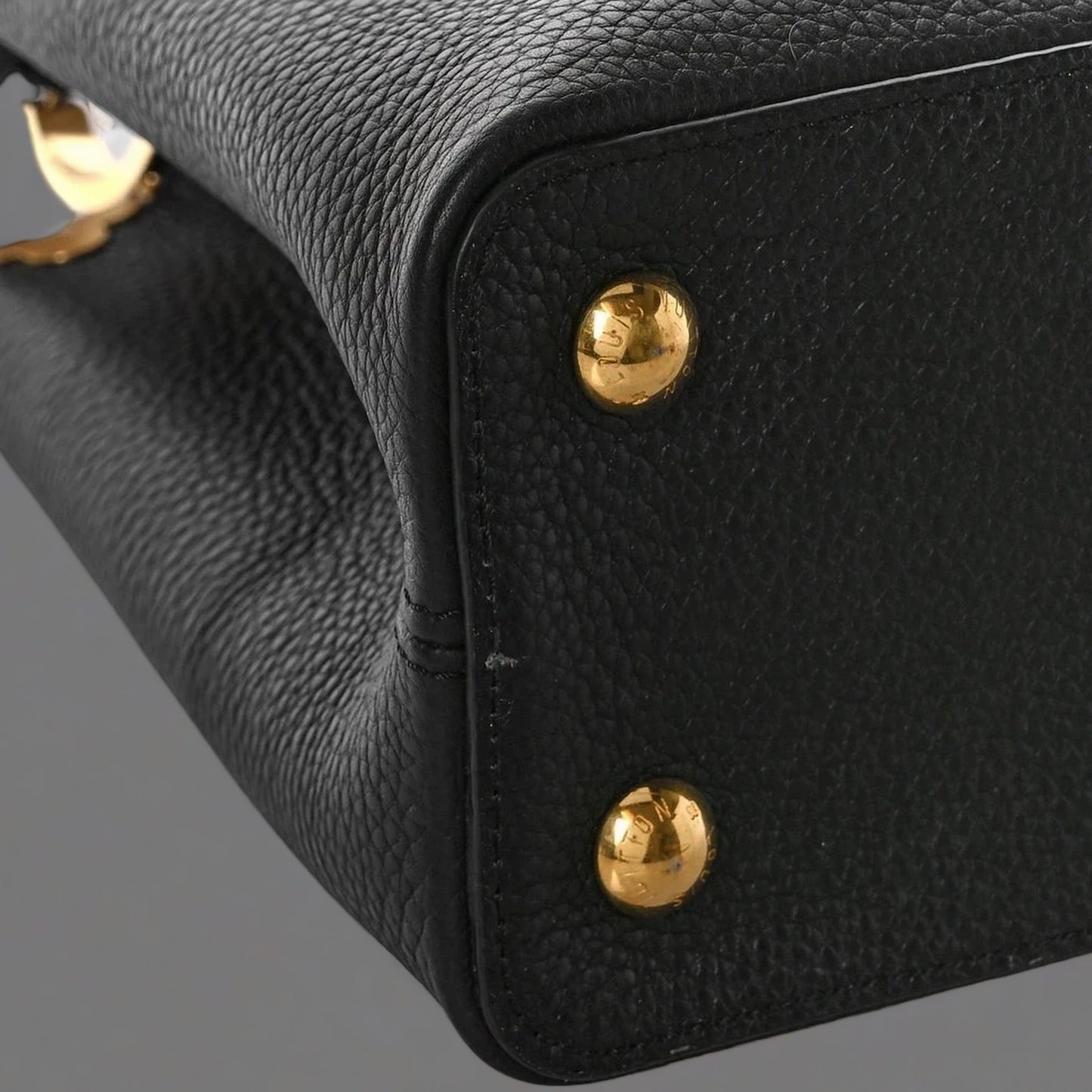 Taurillon Embellished Flower Crown Capucines MM Black