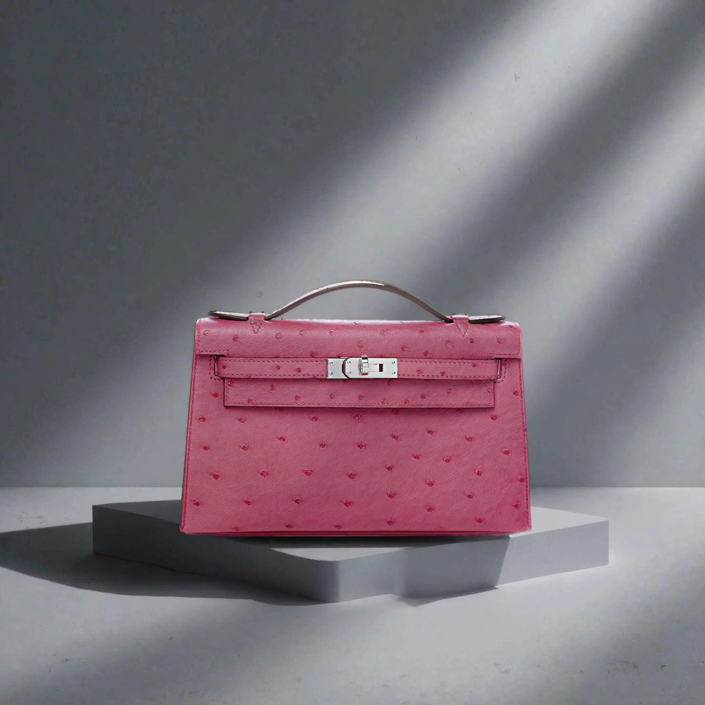 Kelly Pochette Rose Tyrien