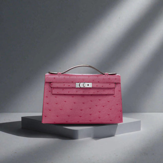 Kelly Pochette Rose Tyrien