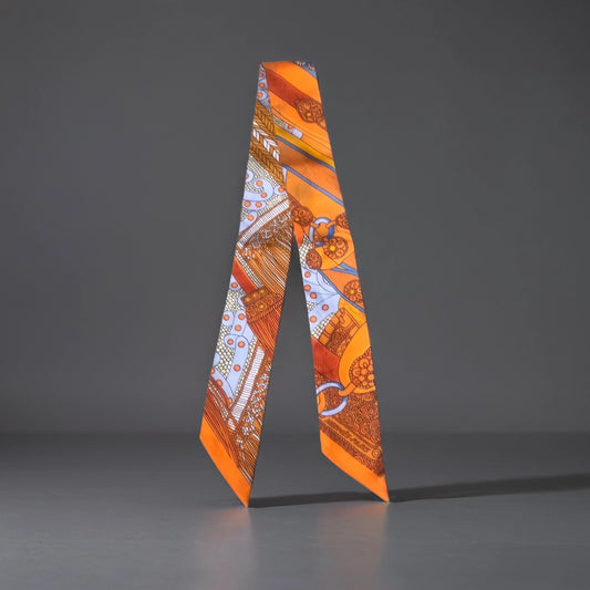 HERMES Silk Twilly