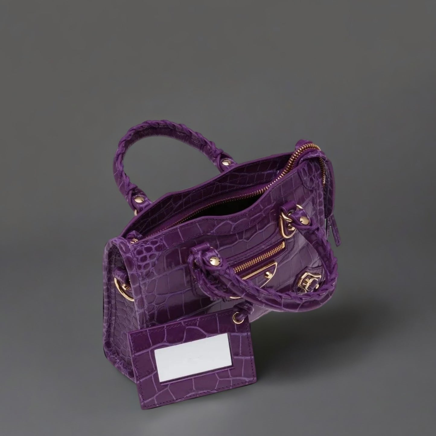 Metallic Edge Nano City Bag