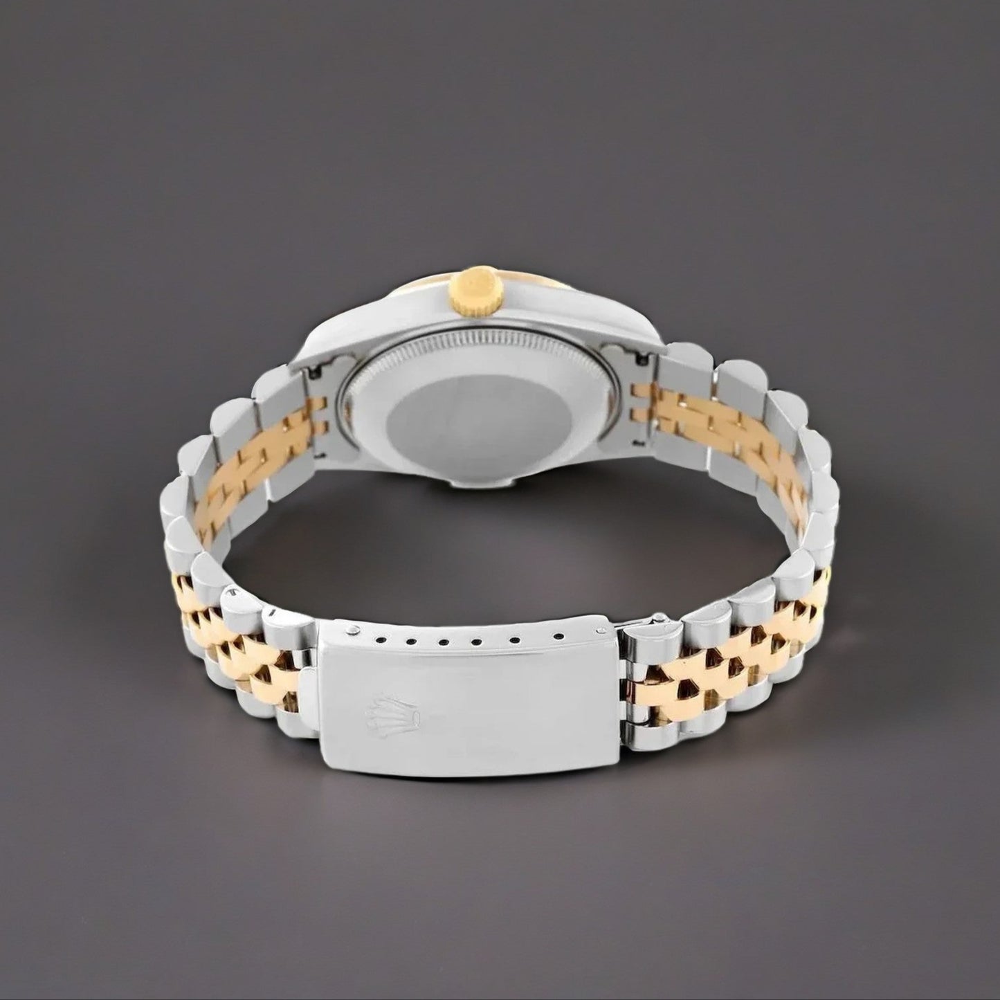 Rolex Datejust Midsize 31 Steel Yellow Gold Diamond Watch